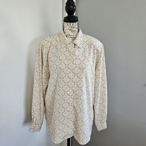 Vintage 1970s Women's Pendelton Blouse